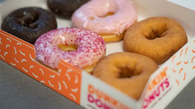 Image for article titled Dunkin&#39; Donuts Has Released Munchkins-Inspired Lip Balm for Some Reason