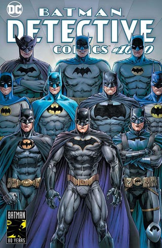 Batman's most recognizable names contribute to Detective Comics #1000