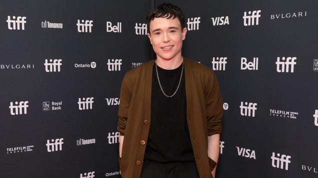 Elliot Page says gender-neutral acting categories at award shows seems like a good idea