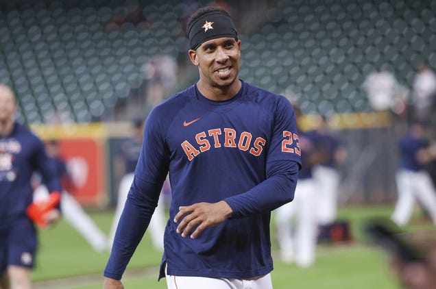Astros activate OF Michael Brantley from 60-day IL
