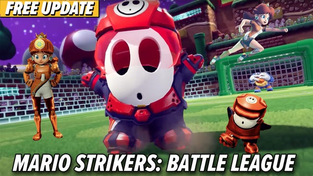 mario strikers battle league collector's edition