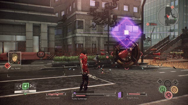 Scarlet Nexus debuts new gameplay video. - Finger Guns