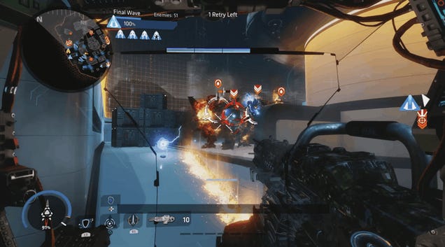 Titanfall 2 adding cooperative wave survival mode