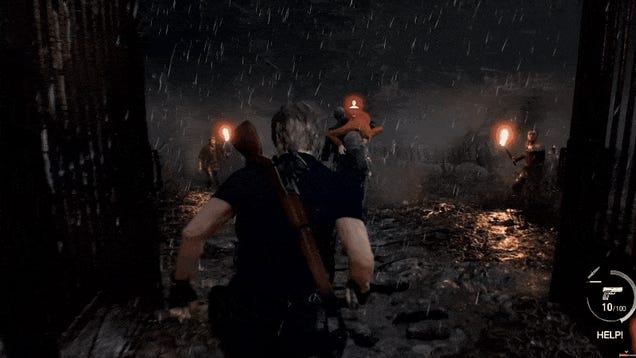 Resident Evil 4 Remake's Rain is Giving Fans Flashbacks to the GTA Trilogy