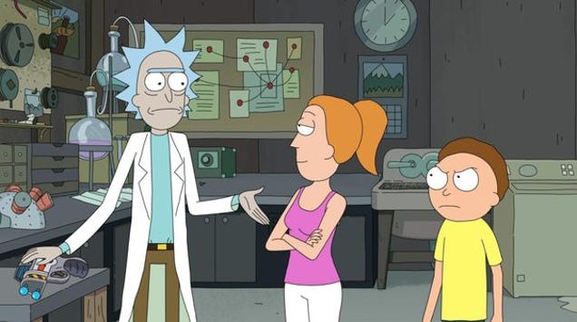 The . Club TV show reacts to the Rick And Morty female-writer outrage