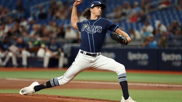 Tyler Glasnow fans 14 as Rays take series from Red Sox