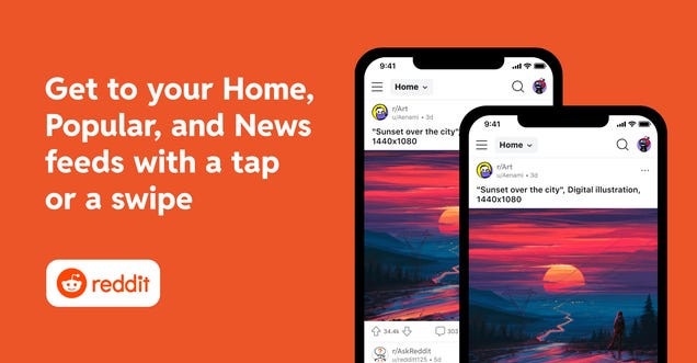 Reddit App Gets Instagram-Like Makeover With New 'Discover Tab