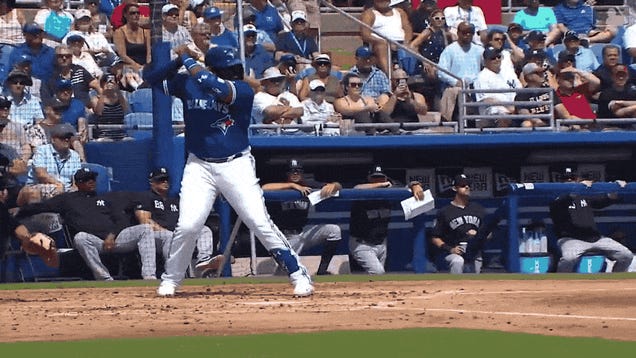 Vladimir Guerrero Jr. slimmer at Blue Jays Spring Training