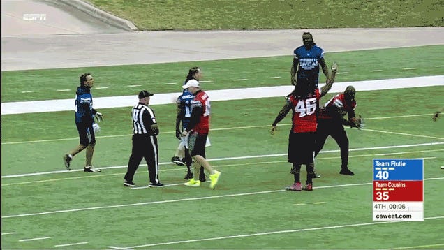 Kirk Cousins Shoves Referee During Charity Flag Football Game