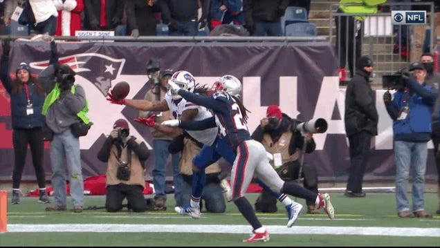 Here's why Kelvin Benjamin's touchdown was overturned in the Bills