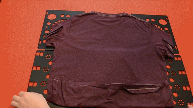 BoxLegend V2 Shirt Folding Board T Shirts Clothes Folder Durable Plastic Laundry Folders Folding Boards,Black