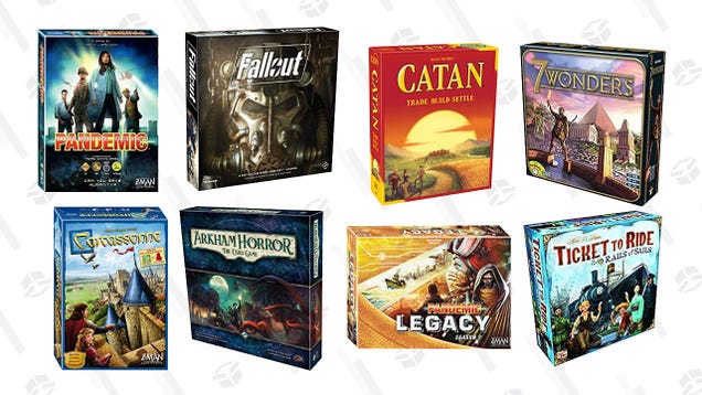 Freshen Up Your Board Game Collection With Catan, Pandemic, 7 Wonders, and More During This One-Day Amazon Sale