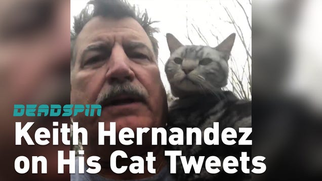 Keith Hernandez on the Social Media Popularity of His Cat Hadji