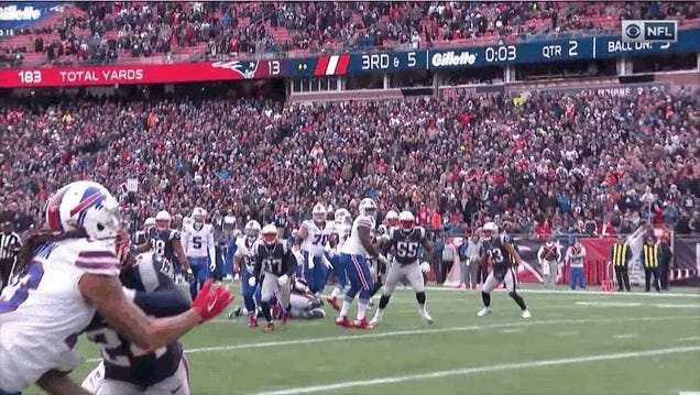 Here's why Kelvin Benjamin's touchdown was overturned in the Bills