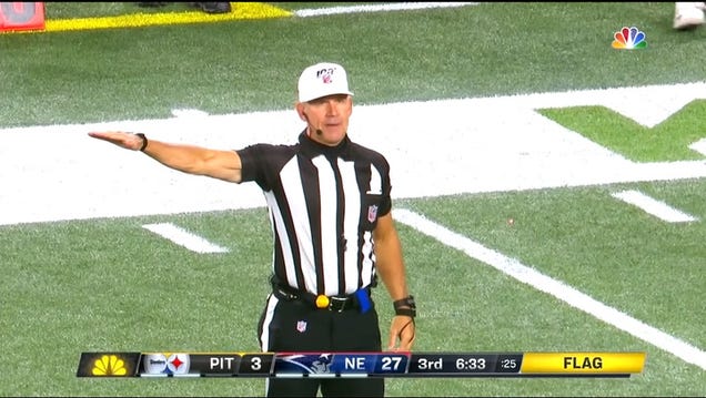 Flag-Happy Corrente Officiating Crew To Referee Steelers-Patriots