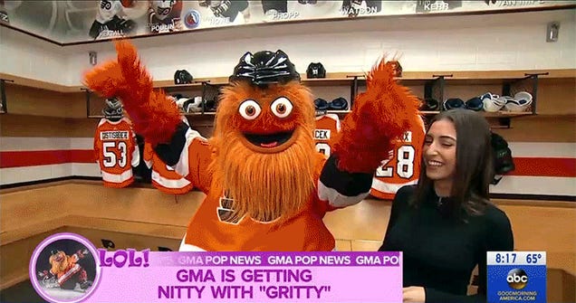 The nitty-Gritty behind the birth of the Flyers' mascot