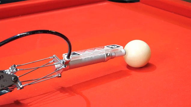 Robotic Pool Cue Can Be Your Friend Or Your Foe