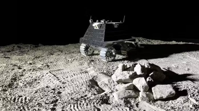صورة للمقال بعنوان كيف يجب على الذكاء الاصطناعي استكشاف القمر؟