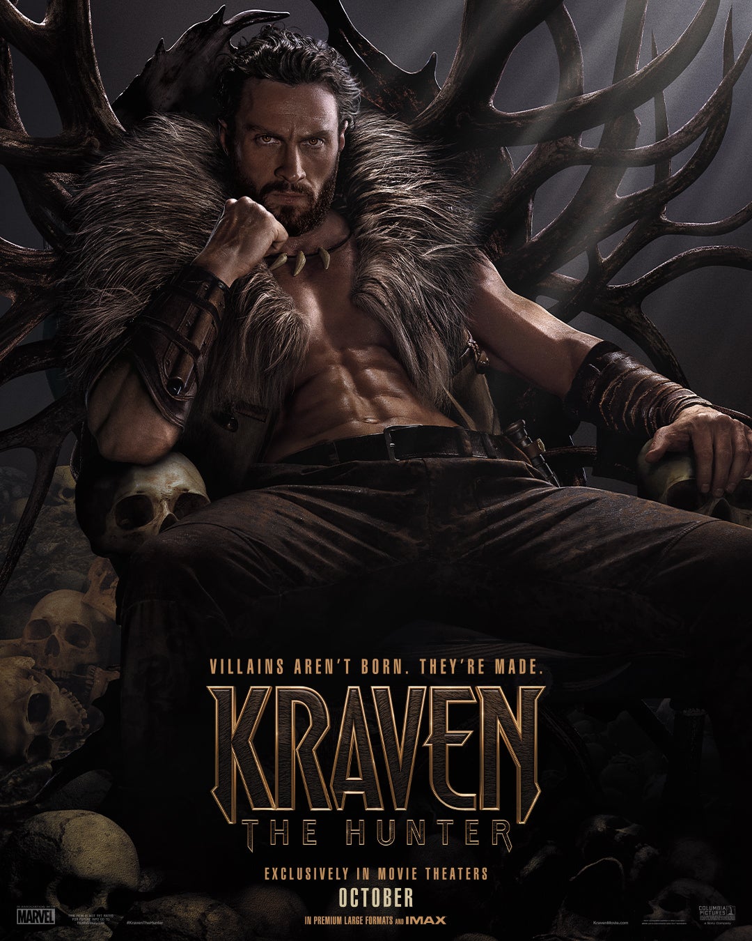 الملصق الكامل لـ Kraven the Hunter.
