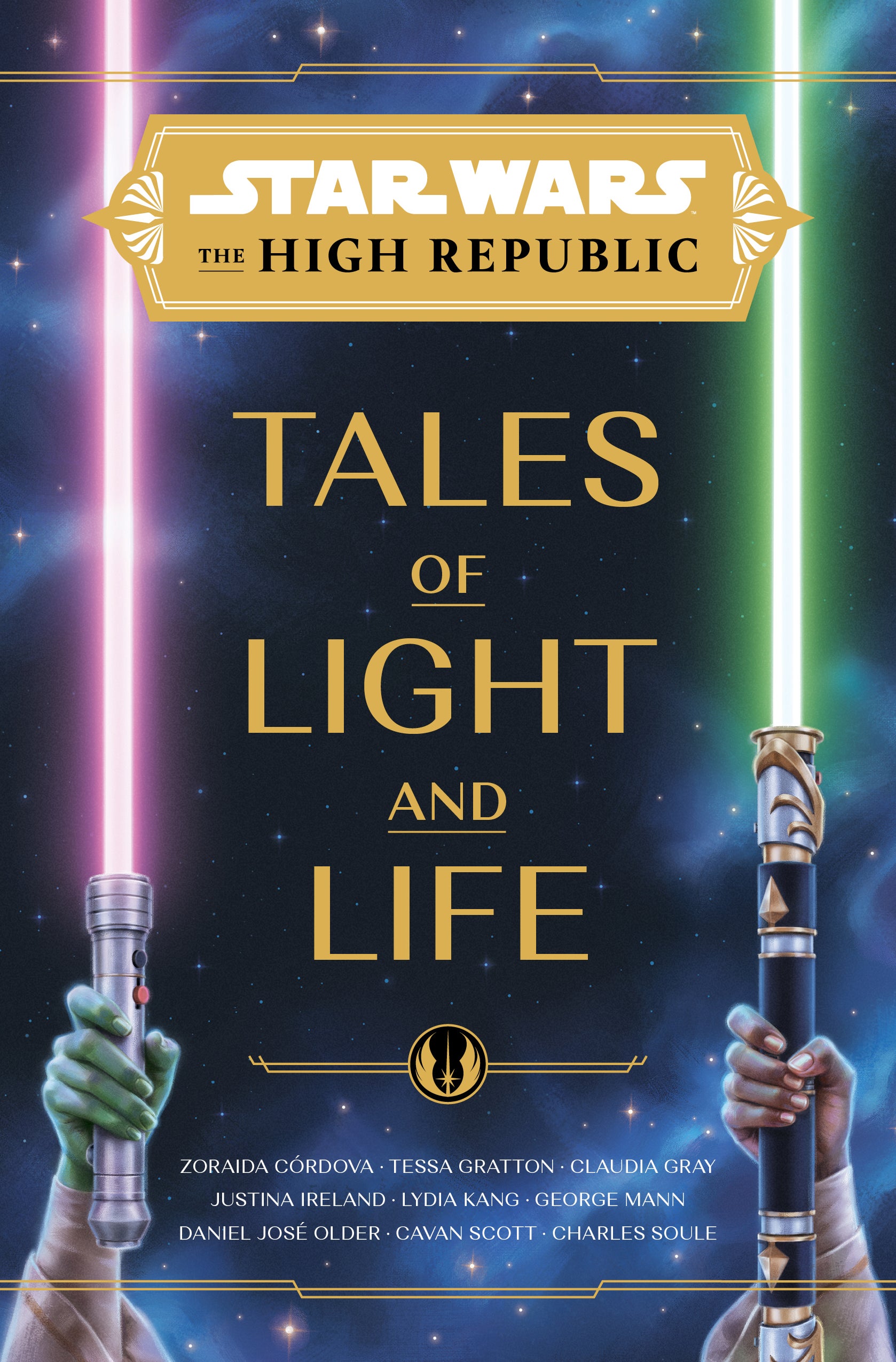 imagen teaser para la nueva serie de antología de Star Wars, "Cuentos de luz y vida."