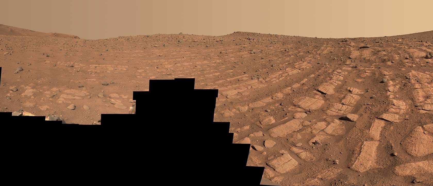 منطقة Skrinkle Haven في المريخ.