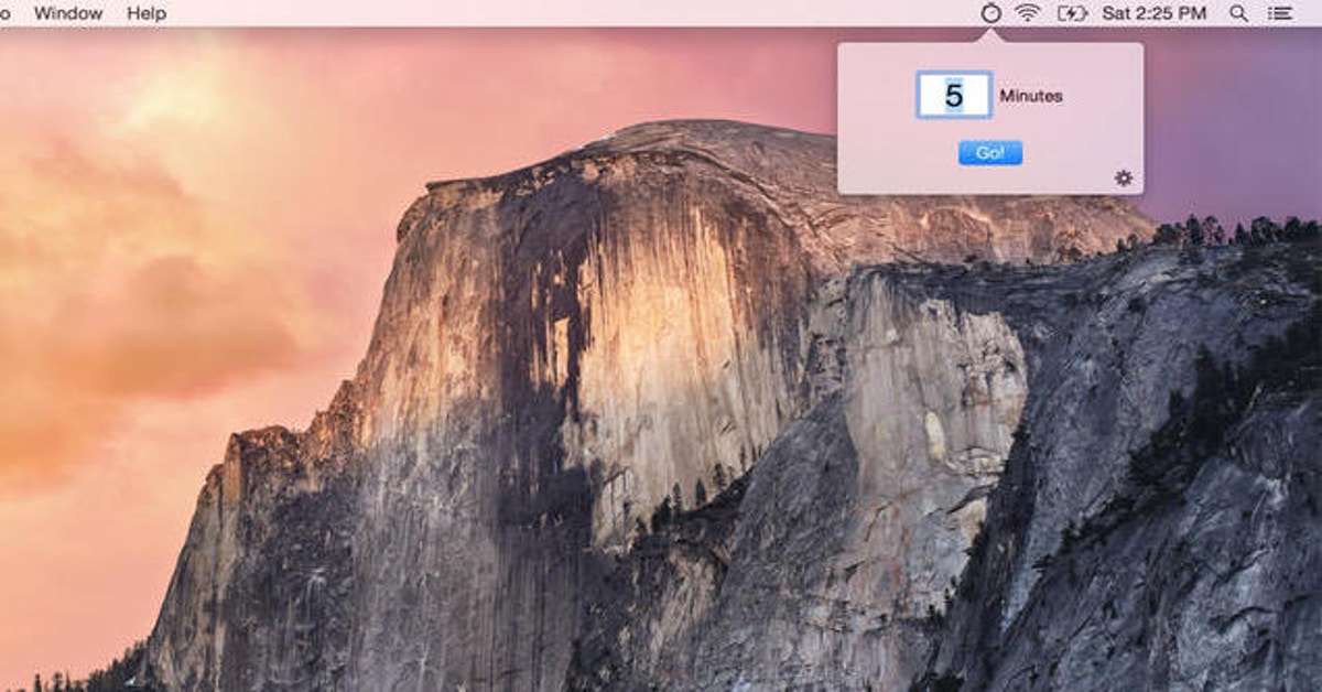 menubar countdown timer mac
