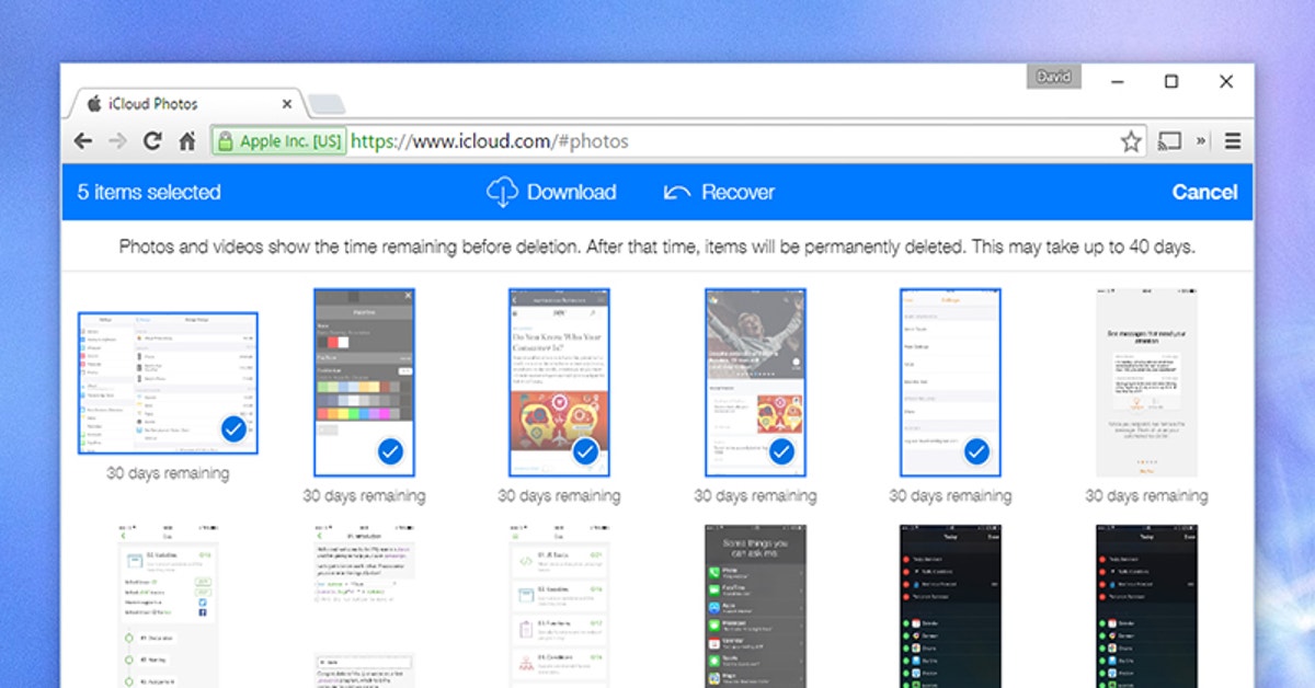 How To Bring Back Deleted Contacts, Photos And Files With iCloud.com