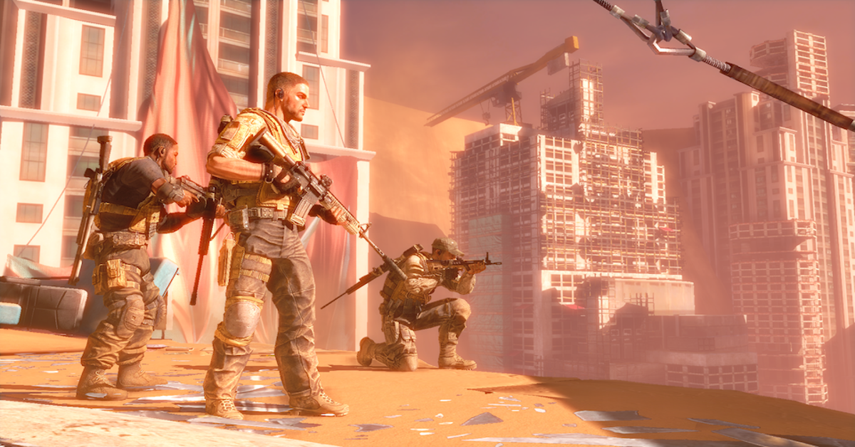 spec ops the line pc controls
