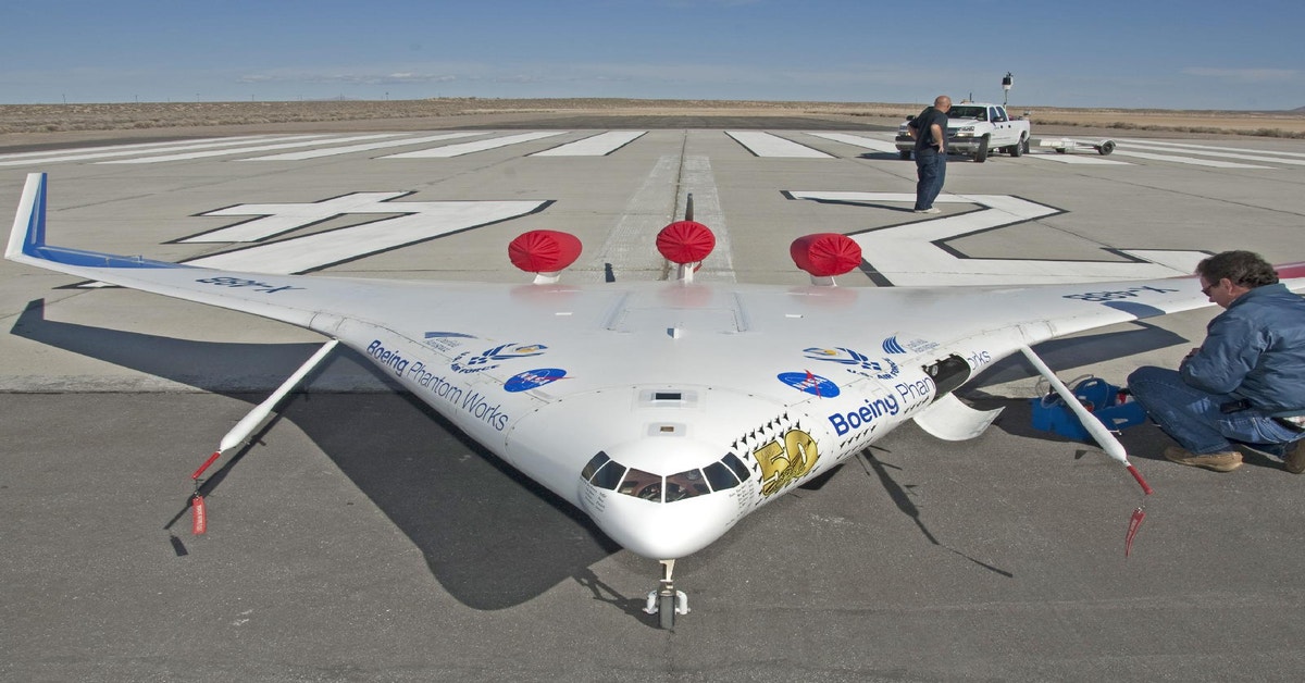 NASA's 230kg Model Plane Tests The Next Generation Of Aircraft Design ...