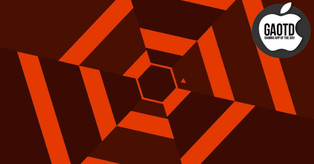 super hexagon game real world