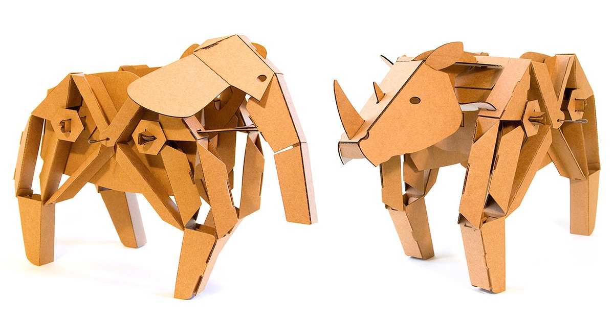 Kinetic Creatures: Cardboard Creations That Roam Your Living Room ...