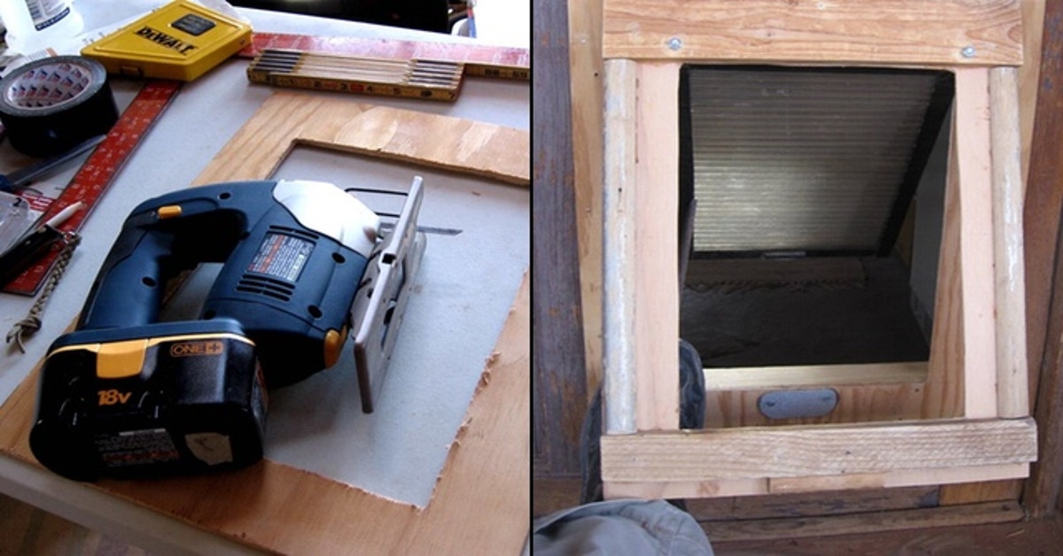 This DIY Dual Flap Dog Door Keeps The Weather Out | Lifehacker Australia