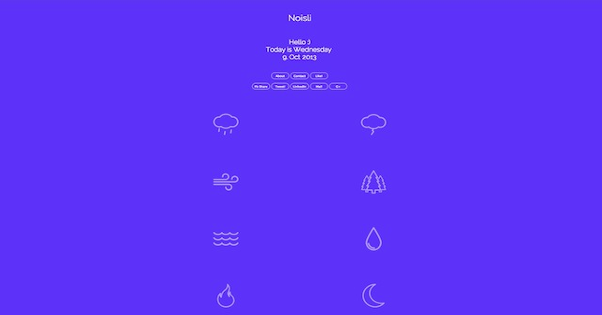 noisli sounds