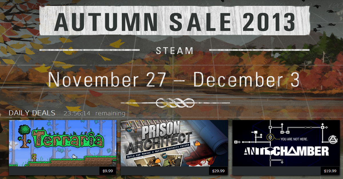 Steam Thanksgiving Sale Now On Kotaku Australia