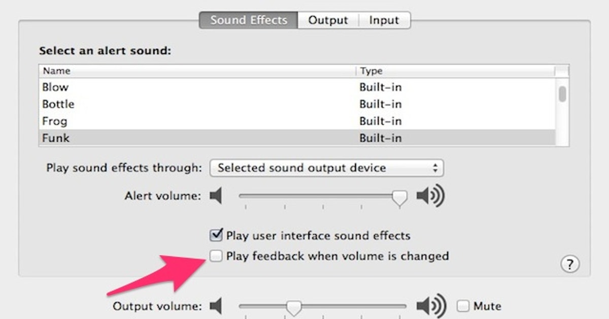 Mac Volume Sound Indicator