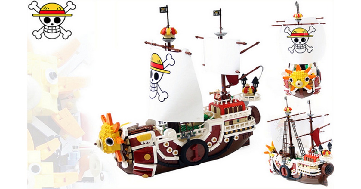 The Thousand Sunny From One Piece In Shiny LEGO Form | Kotaku Australia