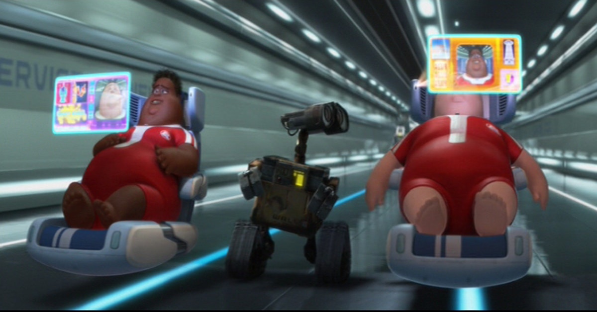 Assembly Line Workers Ride Around On Wall-E Style Floating Chairs ...