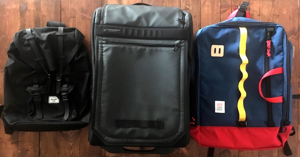 lifehacker travel backpack