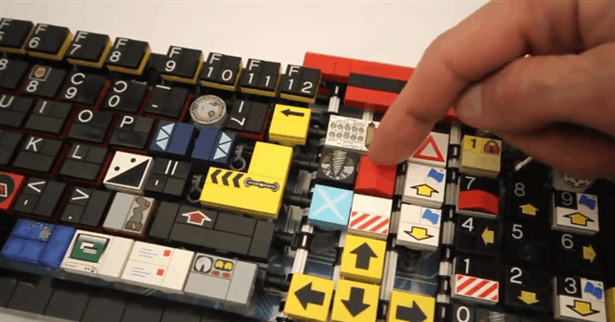 LEGO Keyboard Actually Works As Real Keyboard | Kotaku Australia