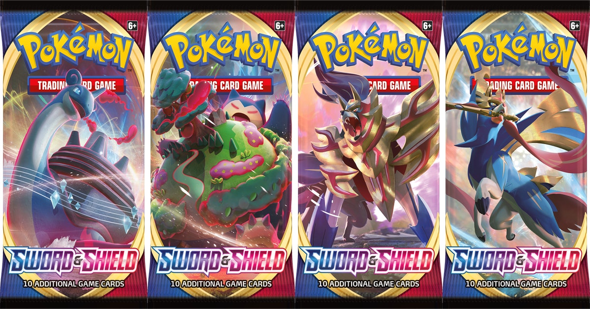 The Pokémon Trading Card Game Enters The Sword And Shield Era Today 
