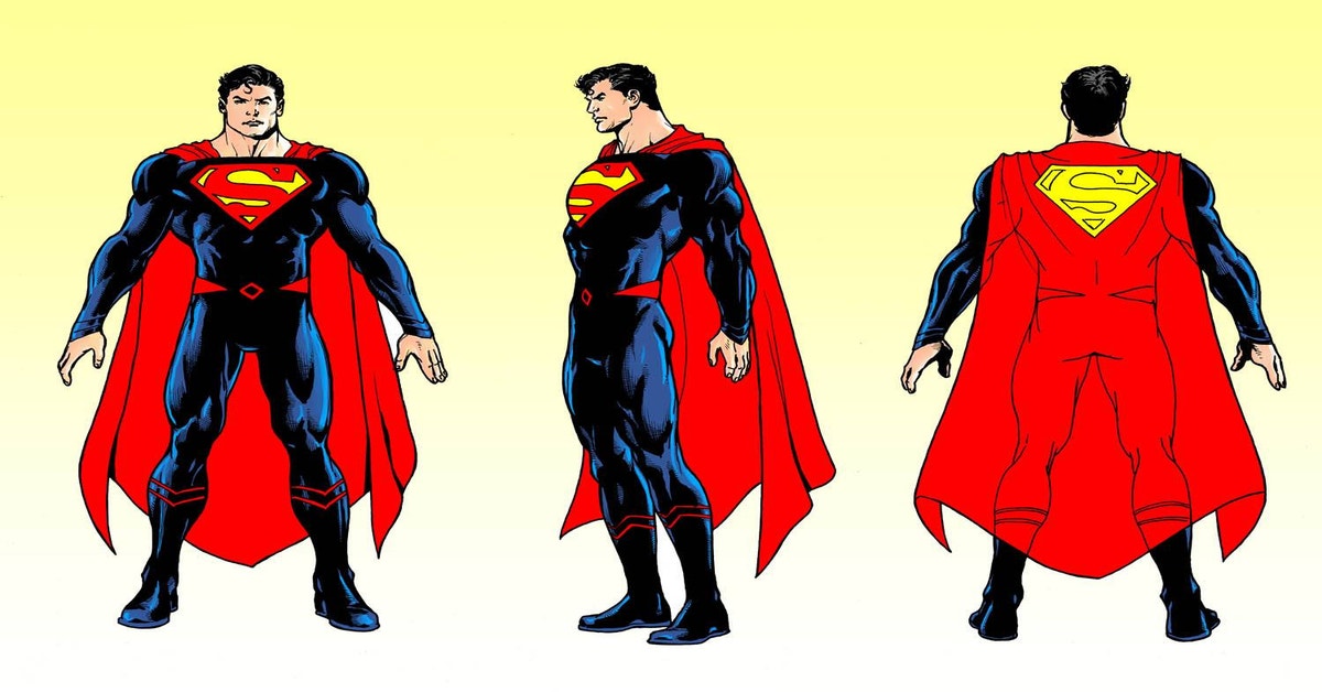 Our Best Look At Superman's Snazzy New Comic Book Costume | Kotaku ...