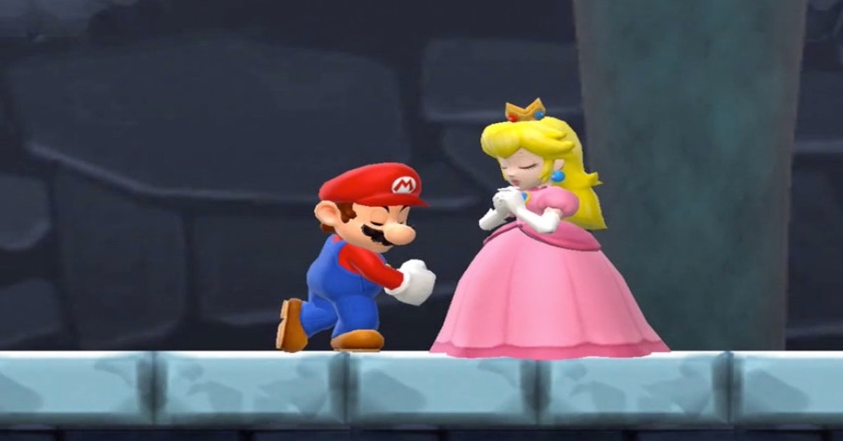 Super Mario Saves Princess Peach