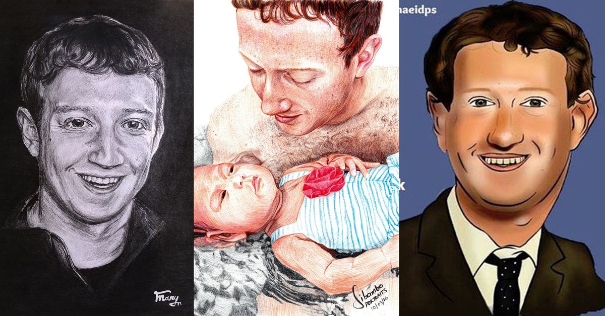 The Bizarre World Of Unsolicited Mark Zuckerberg Fan Art Gizmodo