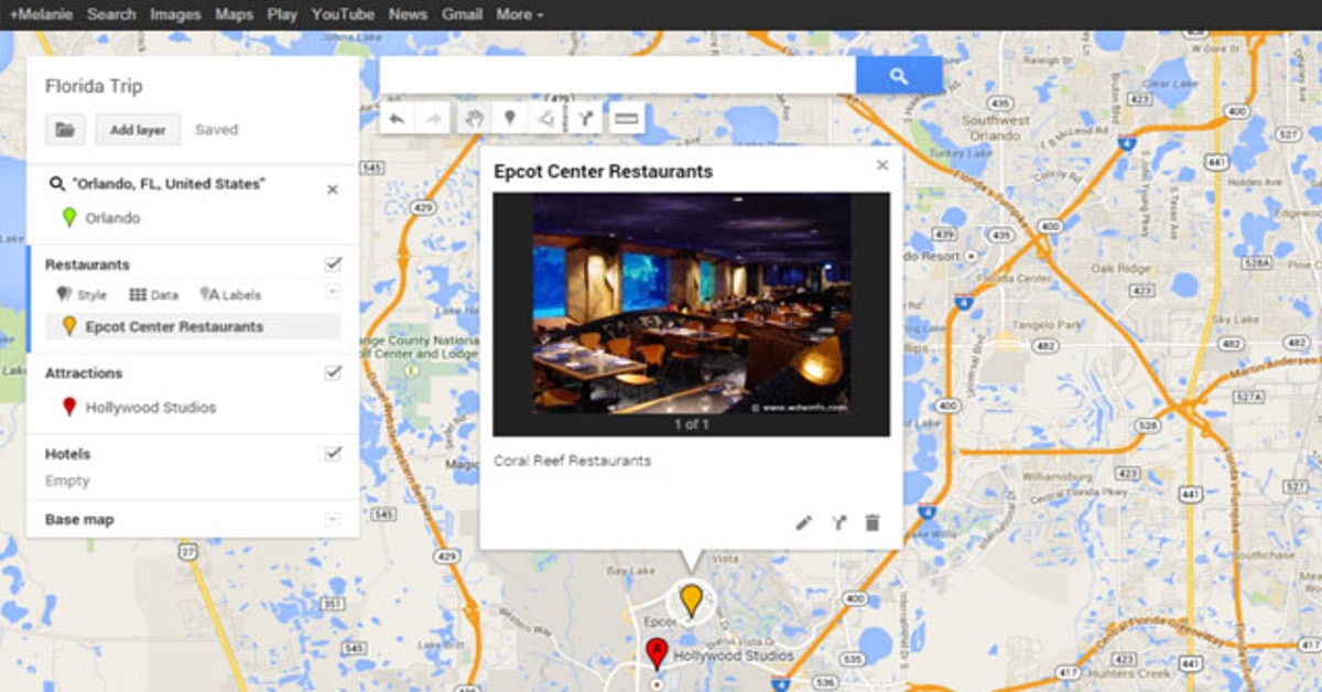 create custom map google
