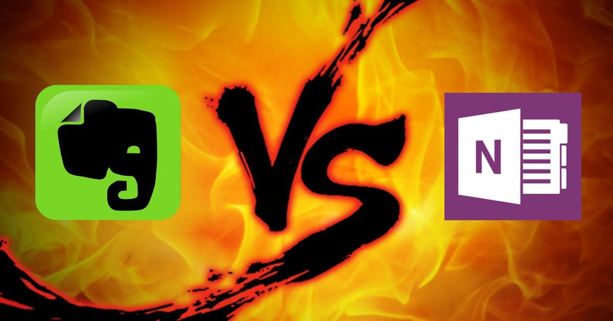 onenote vs evernote touch