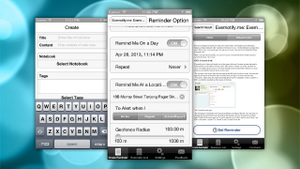 evernote calendar reminders