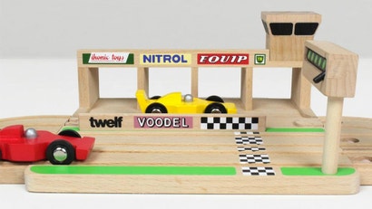 Upgrade Your Kid's Wooden Train Set To A Formula 1 Circuit ...