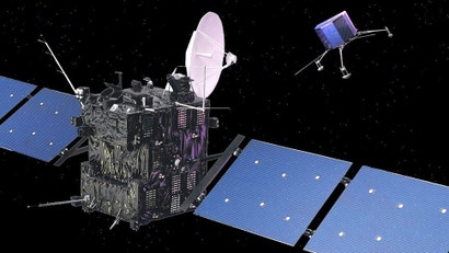 The Rosetta Spacecraft Is Humanity's First Asteroid Lander