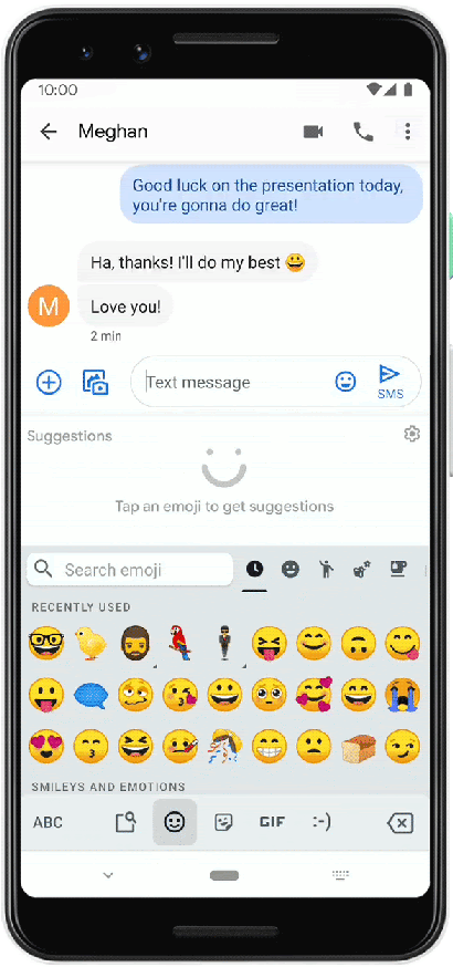 android messages gifs not working