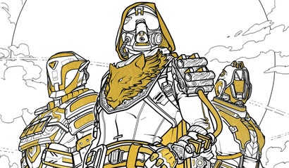 Official Destiny Colouring Book Looks More Relaxing Than Destiny